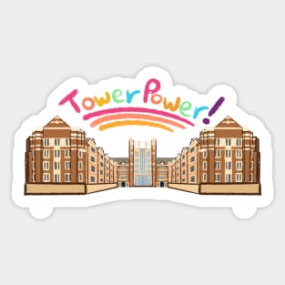 Wellesley College Tower Power! Sticker